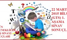 2015 BİLSEM sonuç